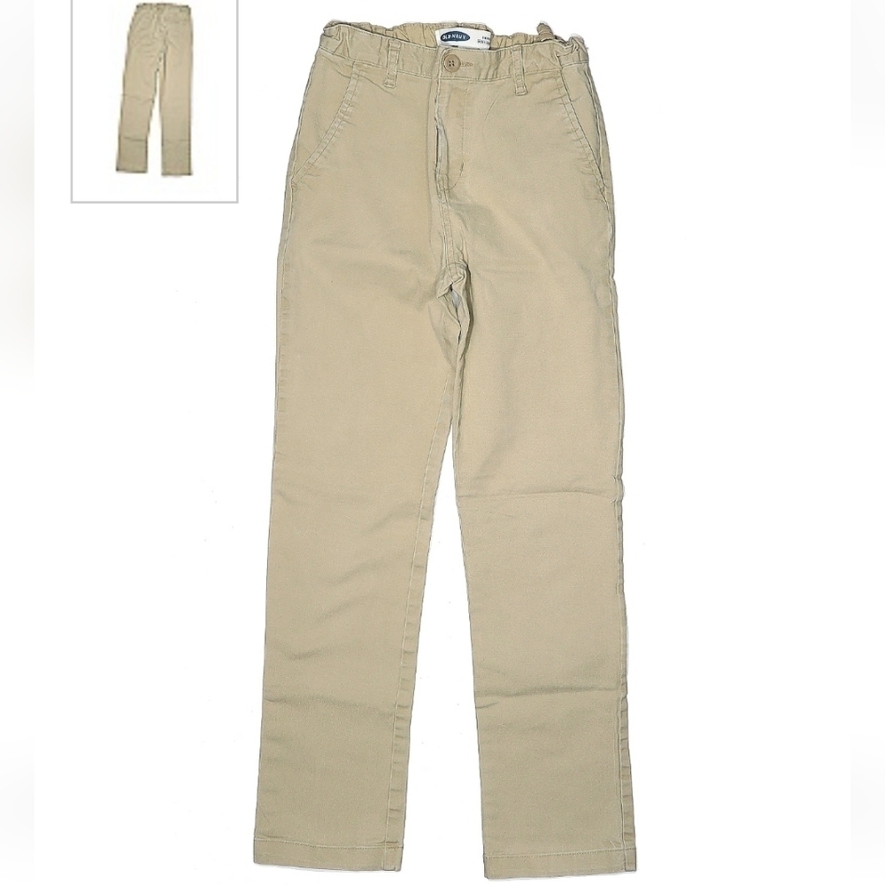 Old Navy Boys 12 regular Tan Brown Karate Soft Cords Corduroy Pants Flex Max
